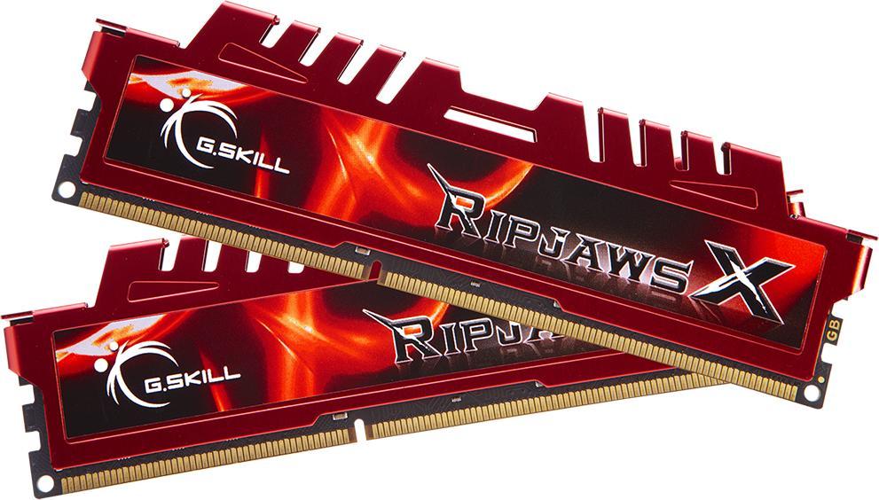 меморија  G.Skill RipjawsX, DDR3, 16 GB, 1600 MHz, CL10, F312800CL10D16GBXL