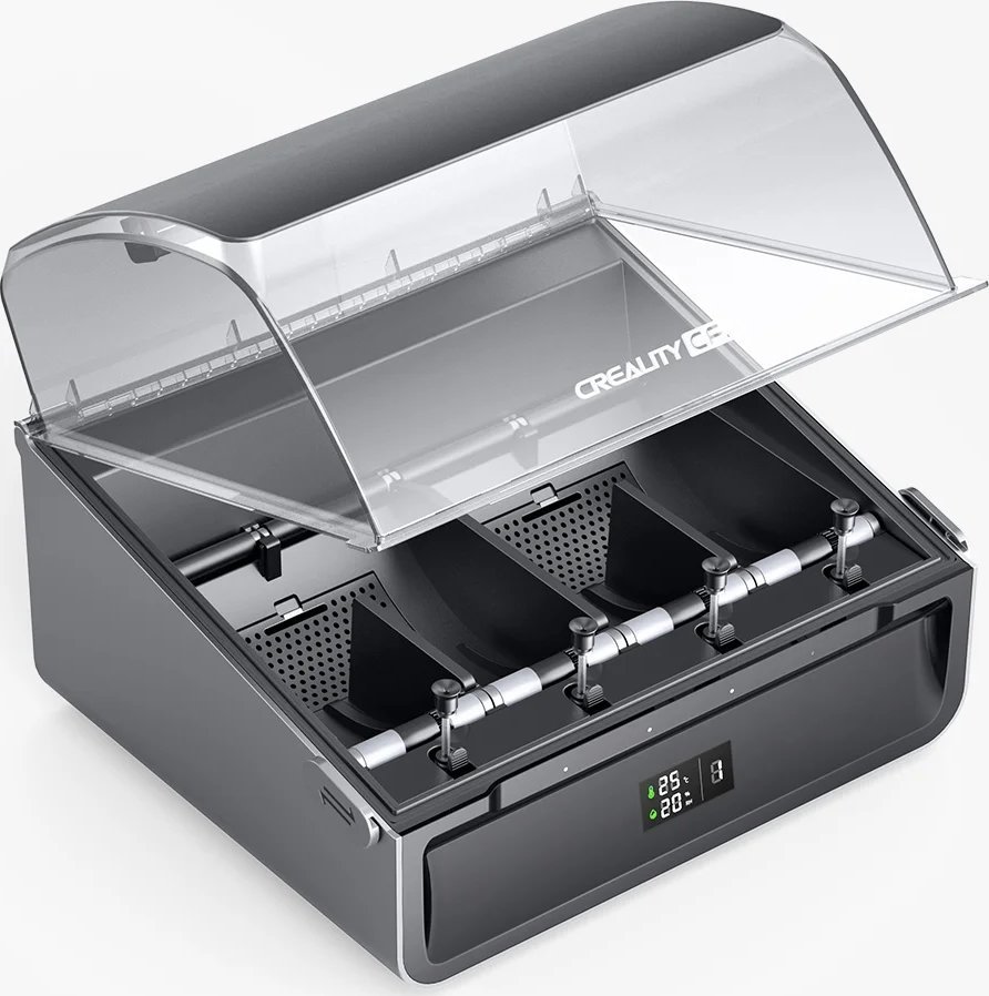 Printer 3D Creality, konstruksion i qëndrueshëm, i përshtatshëm për fillestarë dhe profesionistë, i zi