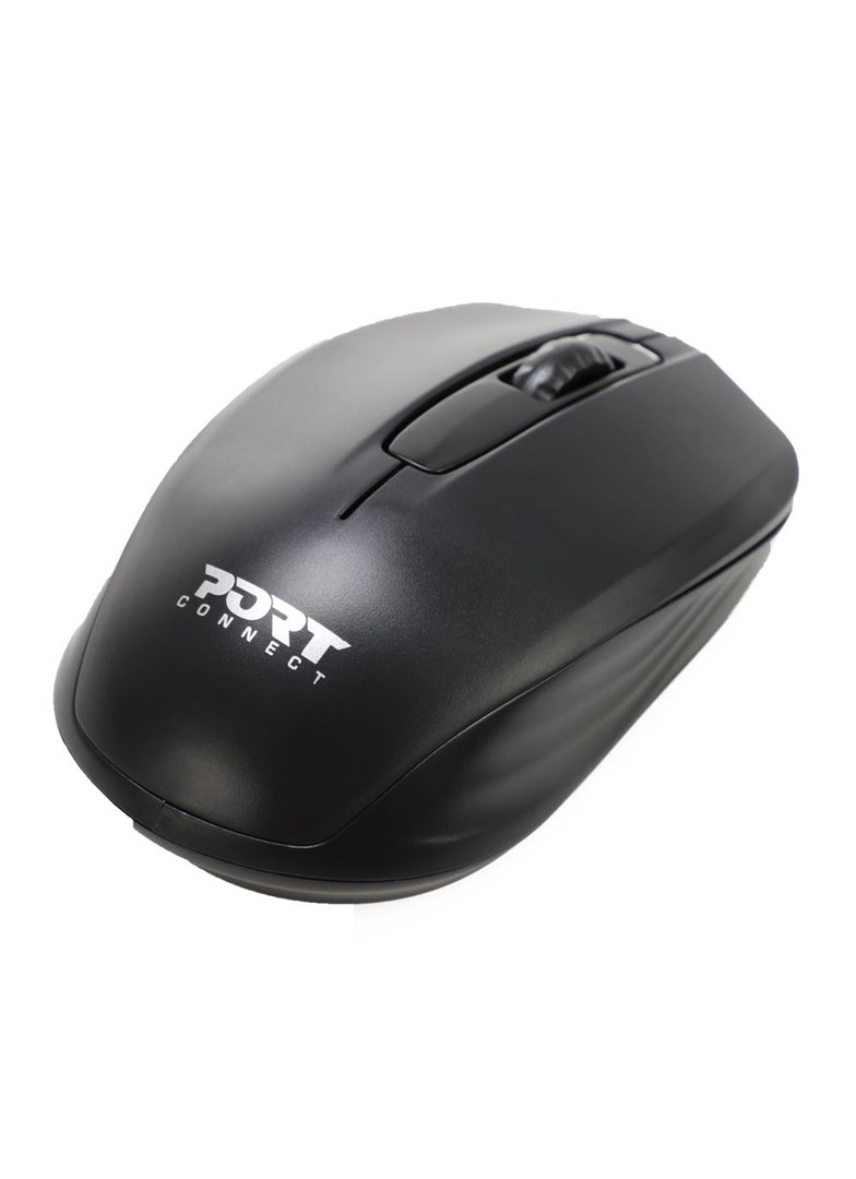 Set çantë shpine dhe maus wireless për laptop 14/15.6", 1000 DPI, i zi