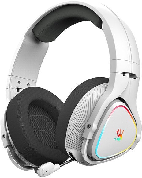 Kufje gaming Bloody MR710, wireless tri mode, 44 orë bateri, me RGB, të zeza