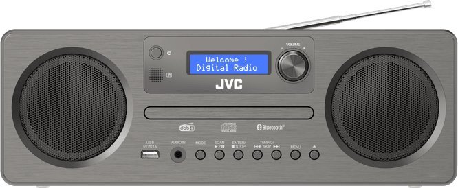 Radio CD player JVC RD-E861B-DAB, DAB+, Bluetooth, USB, i zi