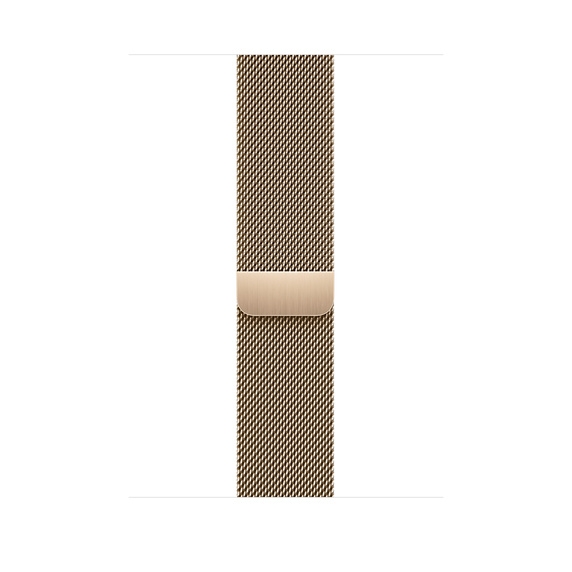 Apple Watch 45mm Band, Gold Milanese Loop
