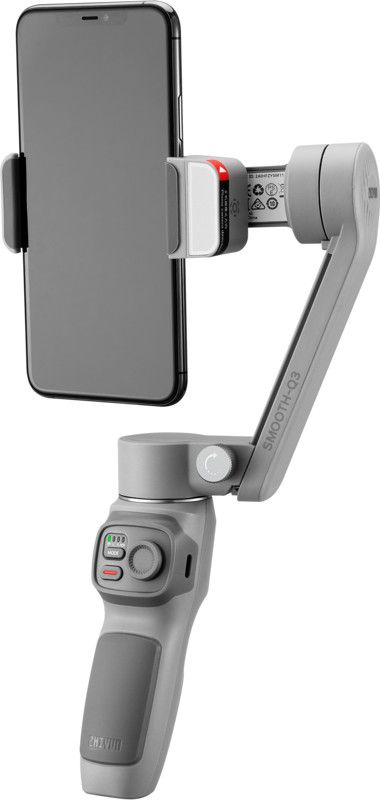 Гимбал за смартфон Zhiyun Smooth Q3 Combo, со ЛЕД светло, трипод, сива