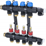 Manifold ngrohje nën dysheme Afriso ProCalida EF1 K, 4 qarqe, poliamid