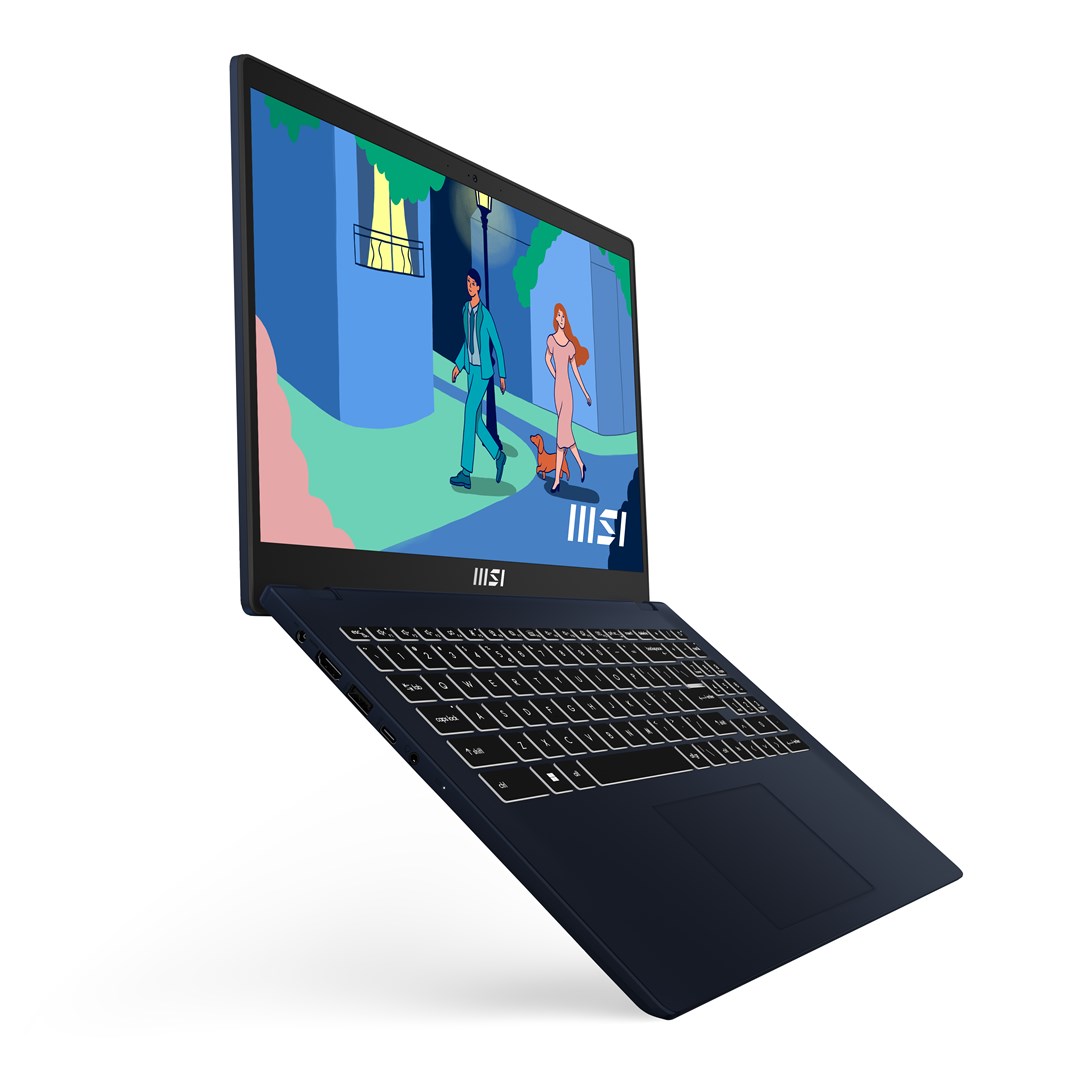 Laptop MSI Modern 15, 15.6", Intel Core i5 1235U, 16 GB RAM, 512 GB SSD, i zi
