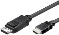 Kabllo DisplayPort në HDMI Techly ICOC-DSP-H12-020, 2m, 4K, e zezë