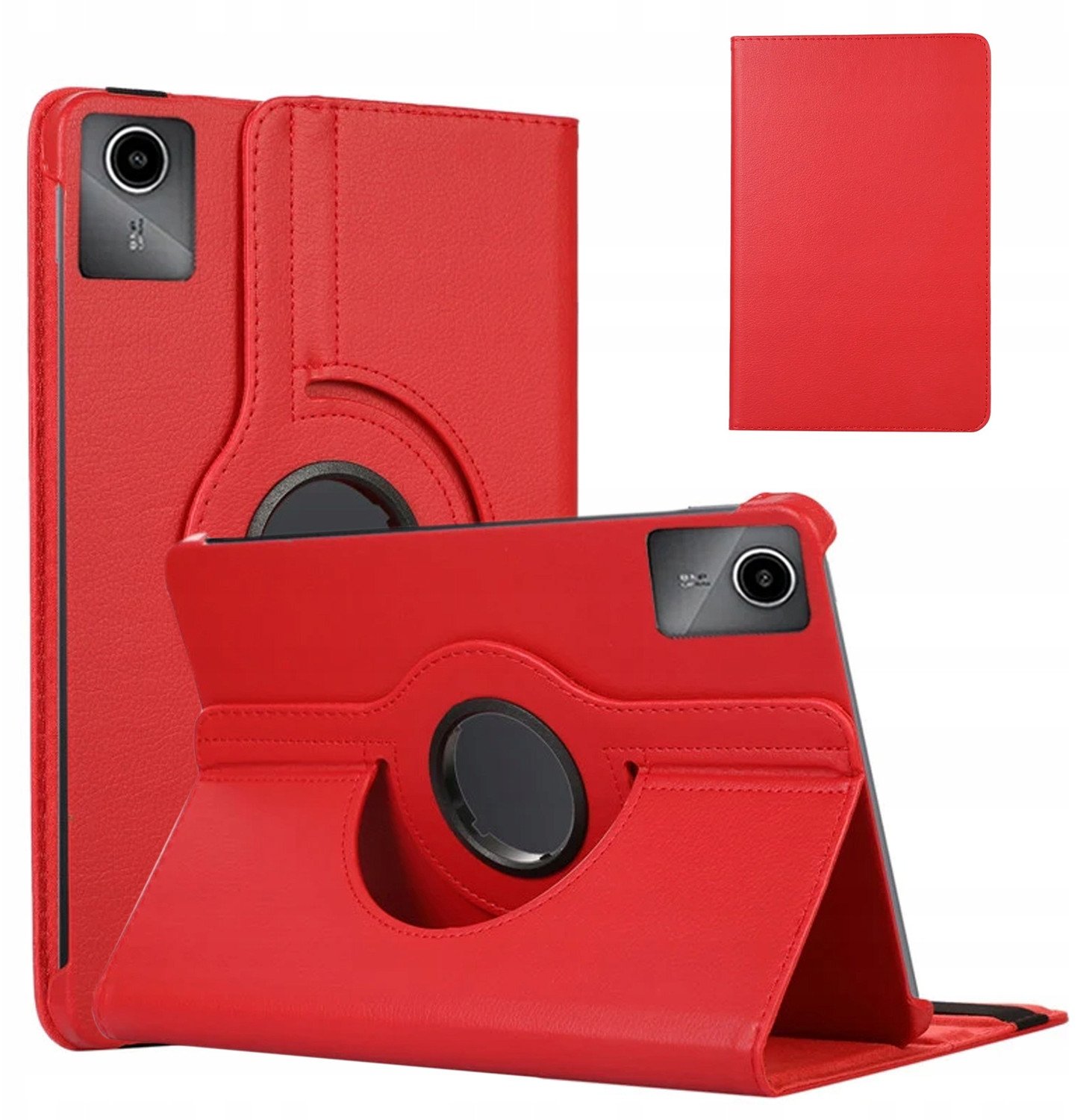 Këllëf 360 për tablet Lenovo Tab M11 TB330FU 10.95", rrotullues, i kuq