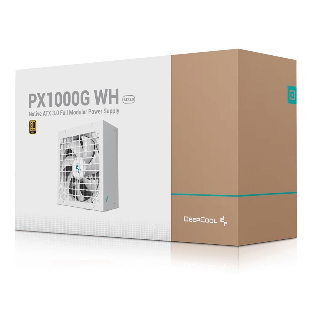 Furnizues me energji Deepcool PX1000G WH, 1000W, ATX 3.0, i bardhë
