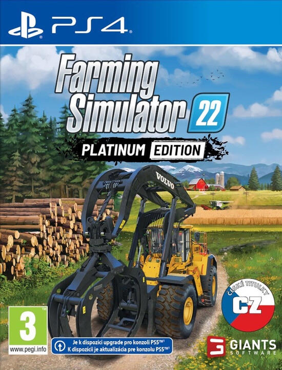 Farming Simulator 22 - Platinum Edition (PS4)