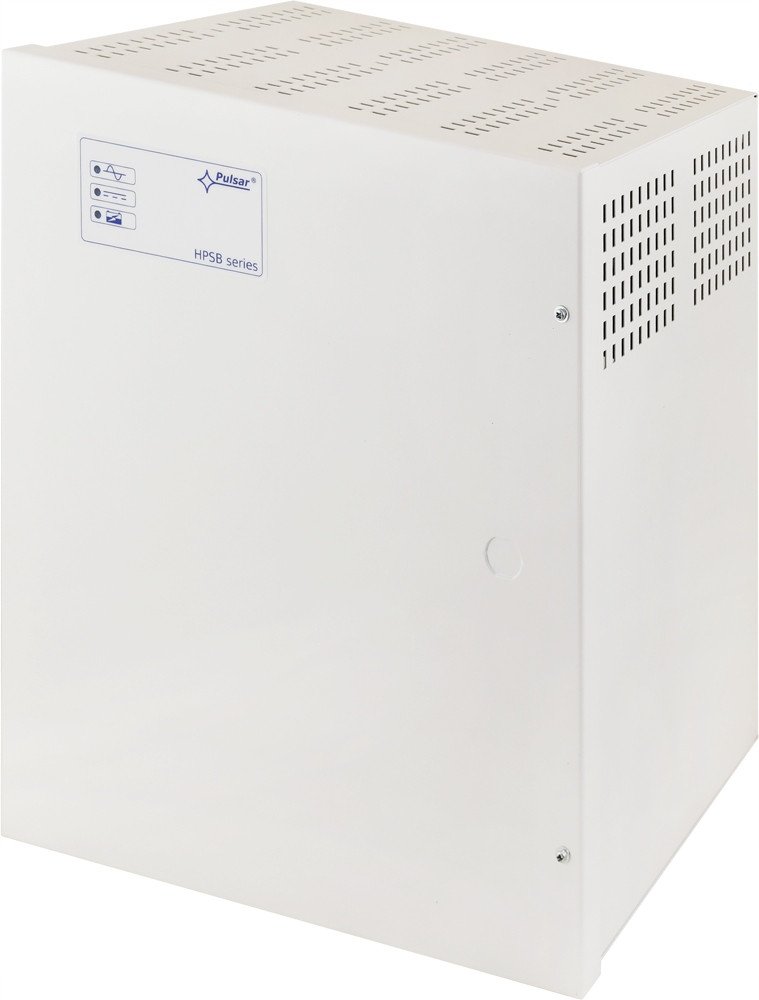 Furnizues energjie PULSAR HPSB-24V10A-C, 27.6V 10A, 2x17Ah, i bardhë