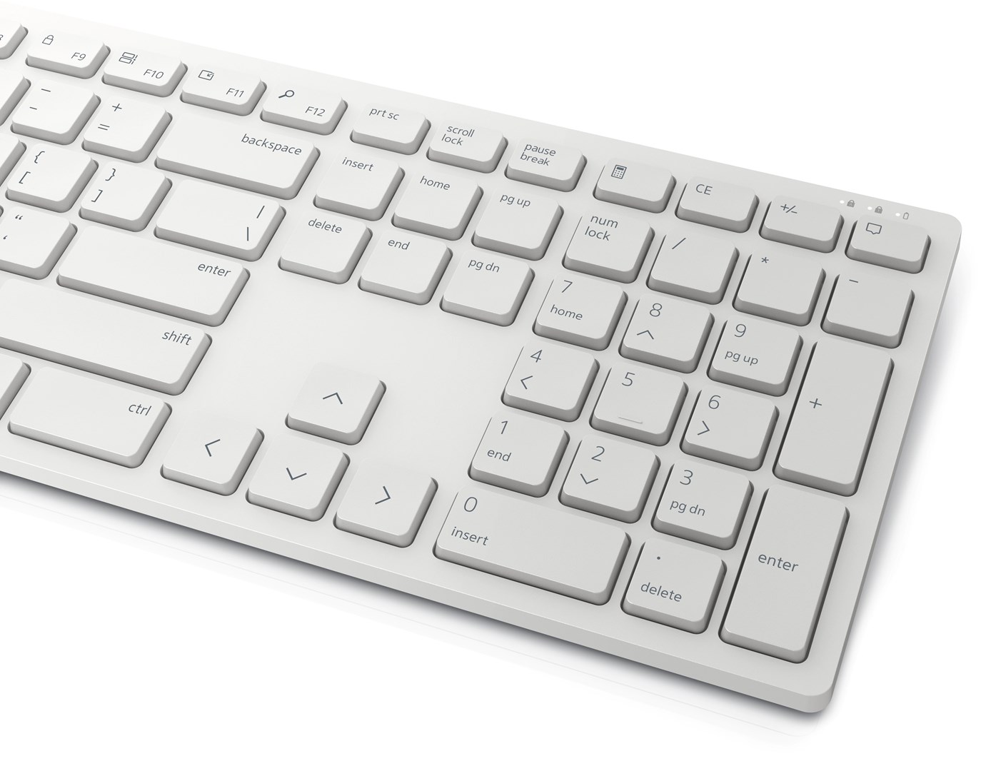 Set tastierë dhe maus Dell KM5221W, të bardha