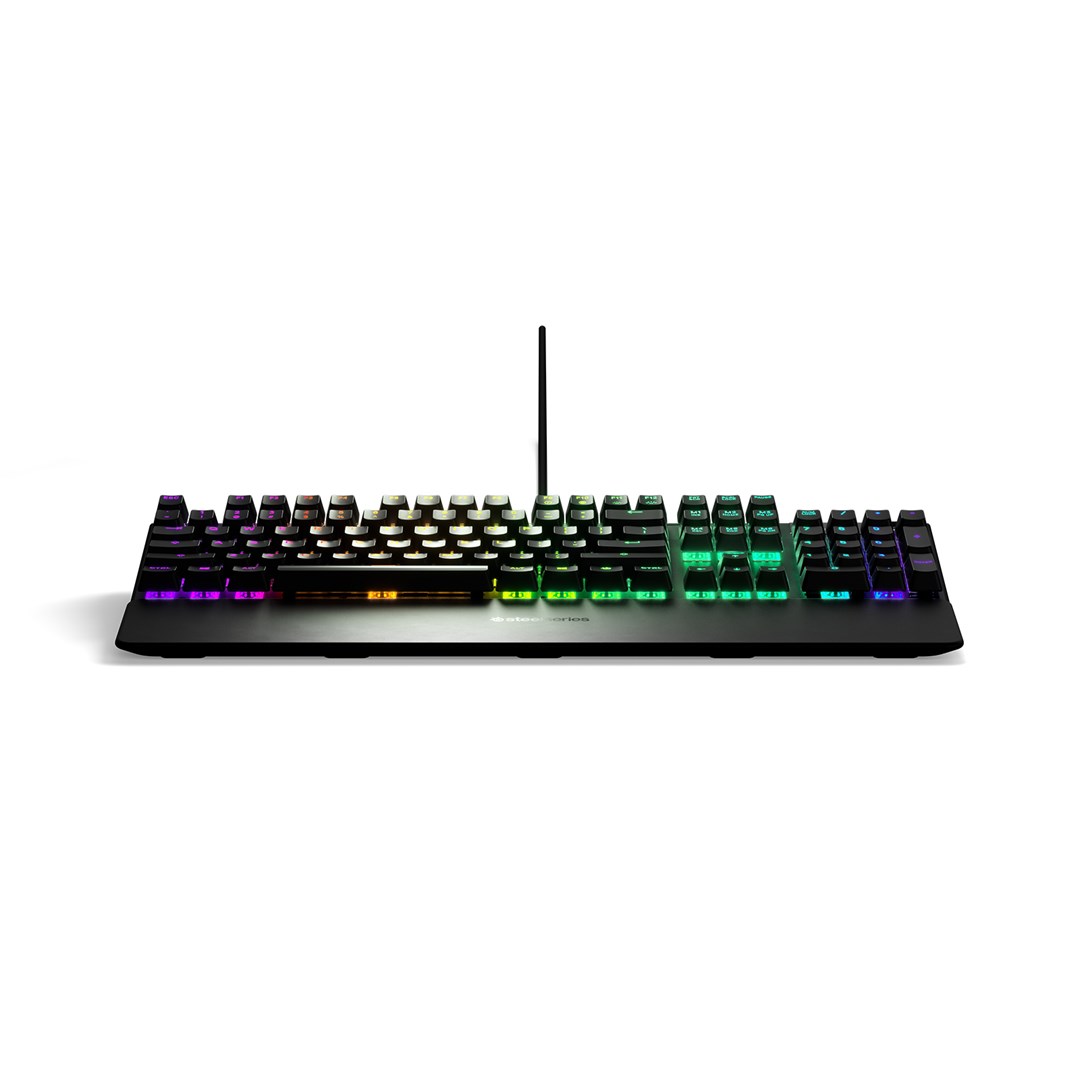 Тастатура за гејминг SteelSeries Apex 5, хибридни Blue прекинувачи, црна