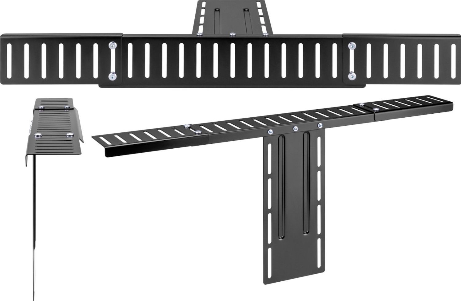 Mbajtëse çeliku Mozos VS1-L, kapacitet 3 kg, e zezë