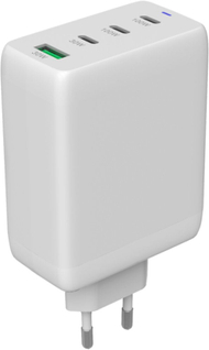 Полнач USB Canyon CU100ACC, GaN 100W, 3x USB C 1x USB A, бел