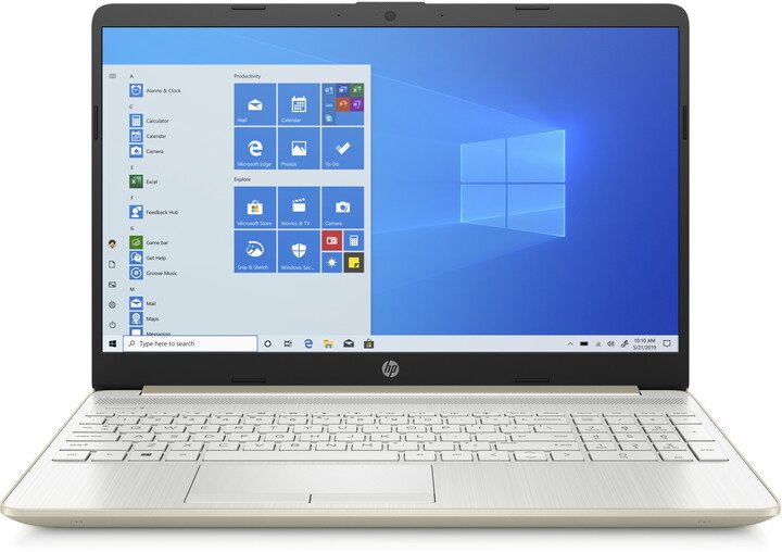 Лаптоп HP 15s-fq5994nc, 15.6, Intel Core i5, 16GB RAM, 512GB SSD, Intel Iris Xe Graphics, златна боја