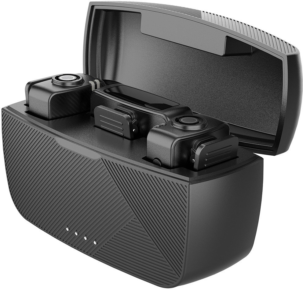 Безжичен микрофон Fifine M9, кондензатор, за компјутер и стриминг, црн