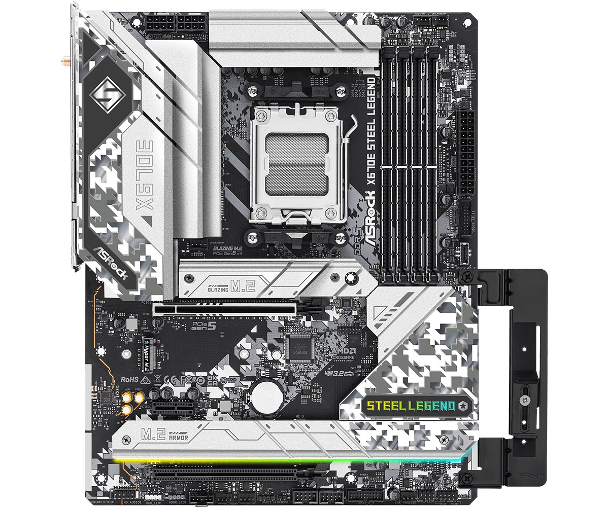 Pllakë amë Asrock X670E Steel Legend AMD X670 Socket AM5 ATX