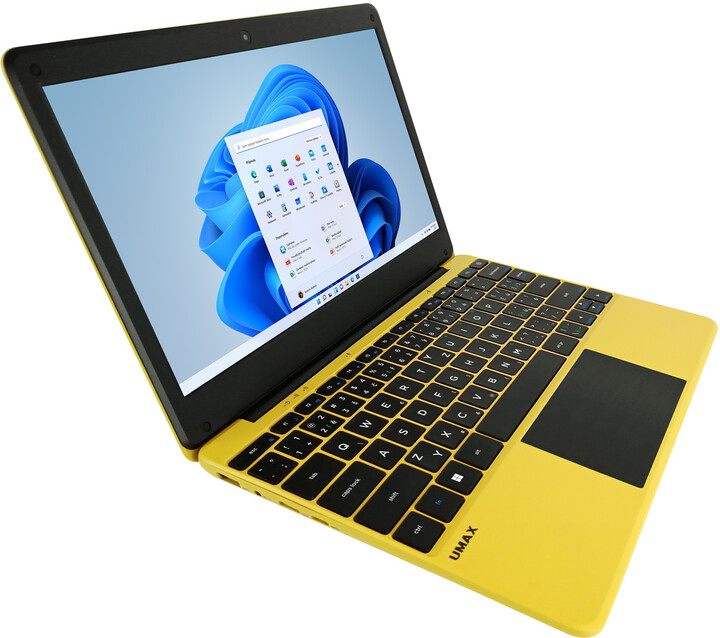 Laptop UMAX VisionBook 12WRx, 11.6 ", Intel Celeron N4020, 4GB RAM, 128GB eMMC, Intel UHD Graphics, i verdhë