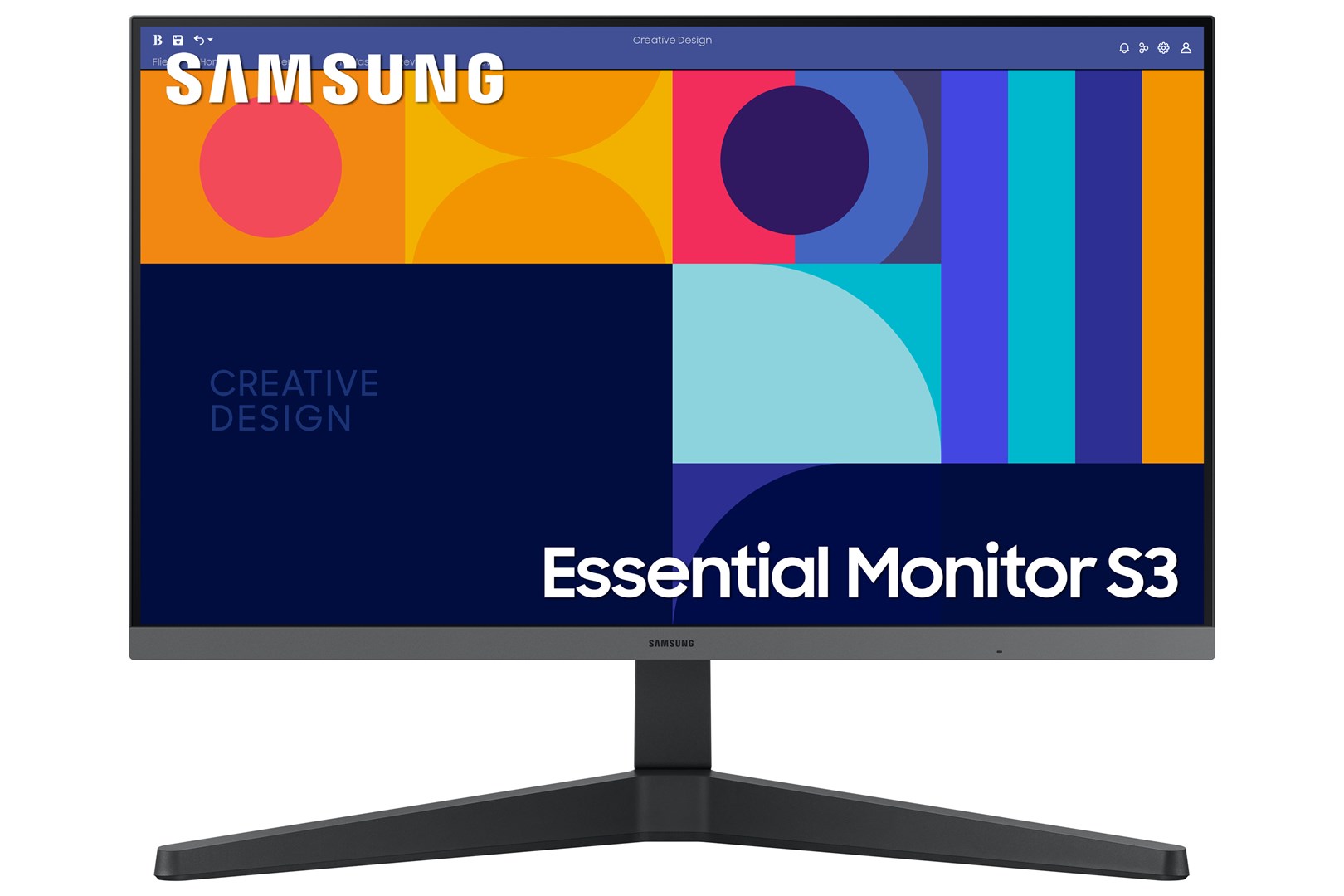 Monitor Samsung Essential Monitor, 24", 1920 x 1080, 100 Hz, i zi