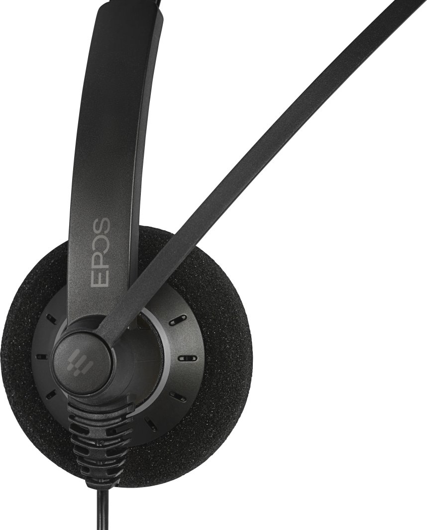 Слушалки со микрофон Epos Sennheiser Impact SC 60, со кабел, стерео, сребрени и црни