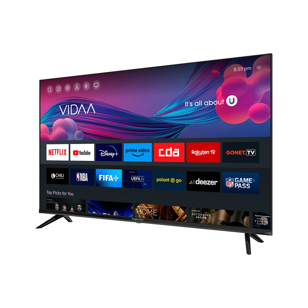 Televizor Kruger & Matz KM0243FHD-V Smart, 43" (109.2 cm), Full HD, i zi