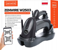 Skaner barkodesh Zenwire W2503, wireless, 2D QR, i zi
