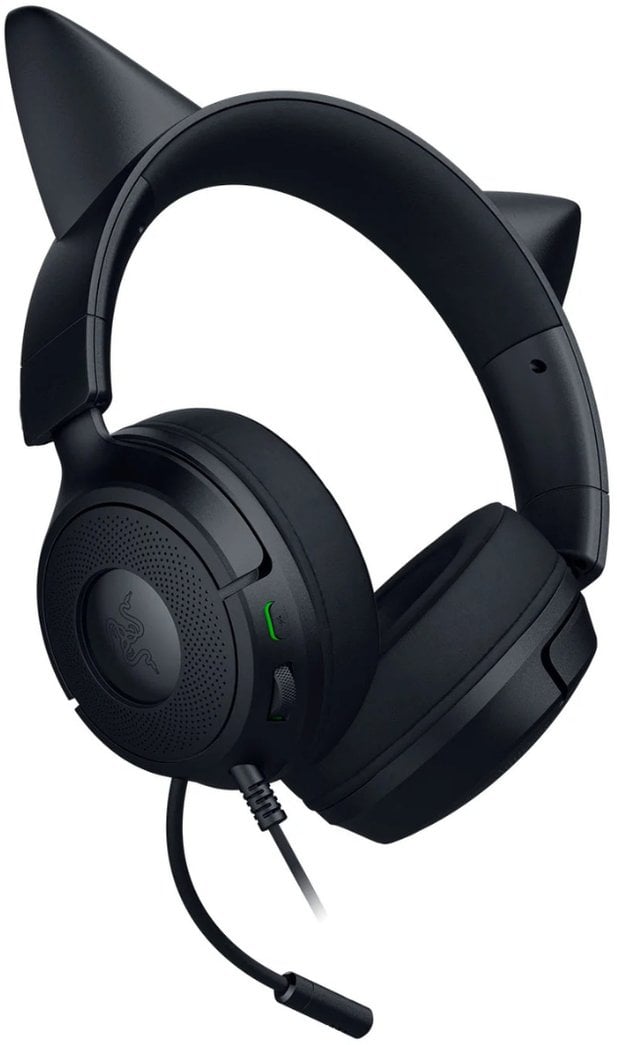 Headset gaming Razer Kraken Kitty V3 X, me mikrofon, RGB, i zi