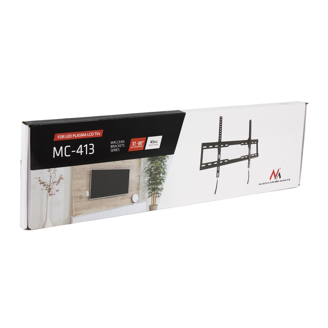 Mbajtëse për TV Maclean MC-413, 32-80", e zezë