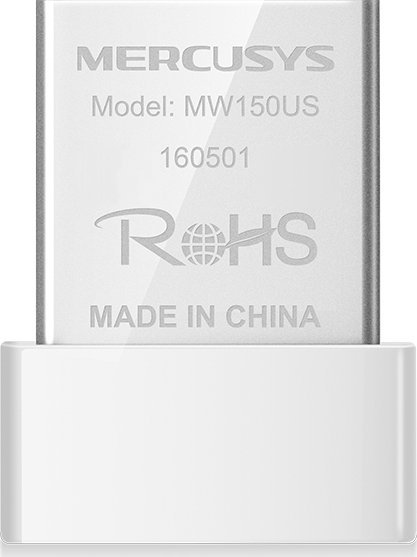 Адаптер Ви‑Фи Меркусис MW150US, УСБ, 150 Mb/s, црн