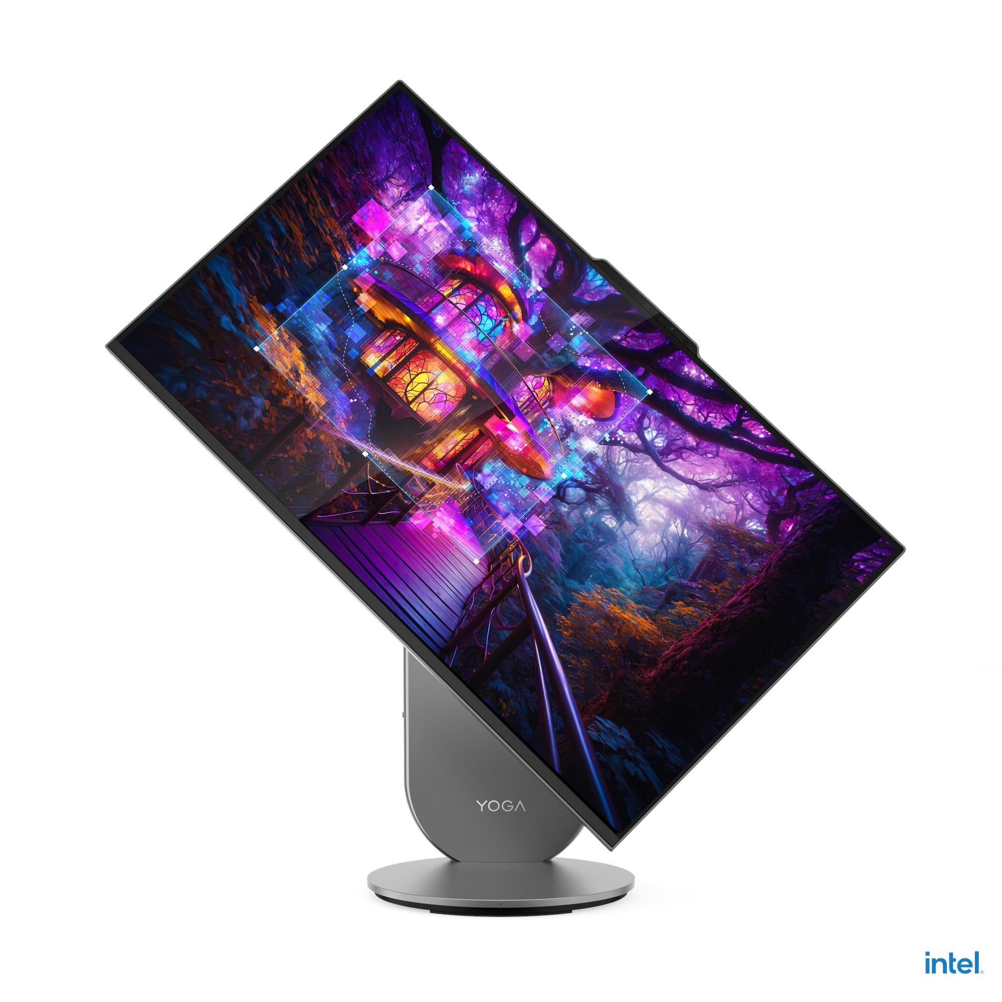 Kompjuter AIO Lenovo Yoga 32ILL10, 31.5" 4K UHD, Intel Core Ultra 7 32GB 1TB RTX 4050, gri