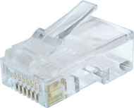 Konektor Gembird RJ45, cat. 6, 30U'' 8P8C, 10 copë Konektor Gembird RJ45, cat. 6, 30U'' 8P8C, 10 copë
