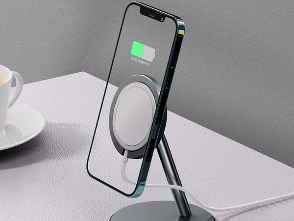 Mbajtëse për karikues Alogy për iPhone 12, e hirtë