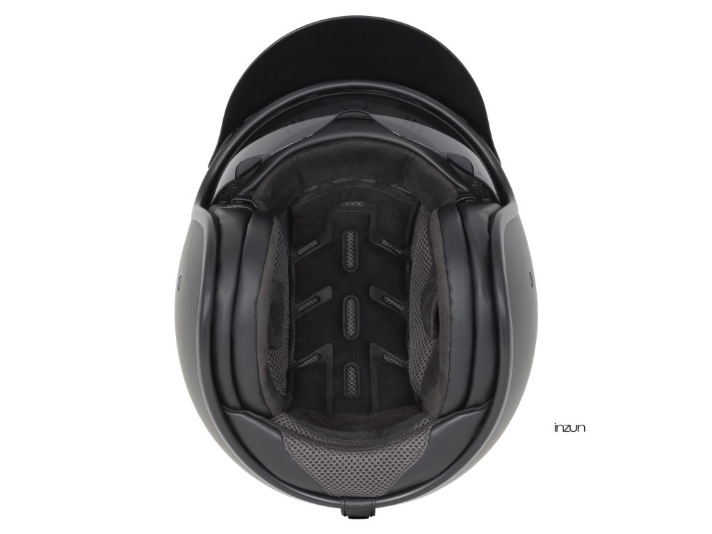 Helmë moto CASSIDA Oxygen 2.0 Rondo, e hapur, diellzë e integruar, e zezë matt ari