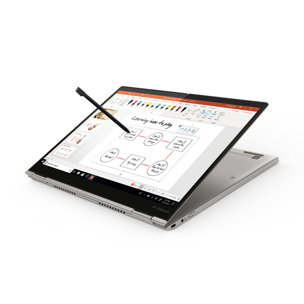 Laptop Lenovo ThinkPad X1 Titanium Yoga, 13.5", Intel Core i5, 16GB RAM, 512GB SSD, Intel Iris Xe Graphics, titan