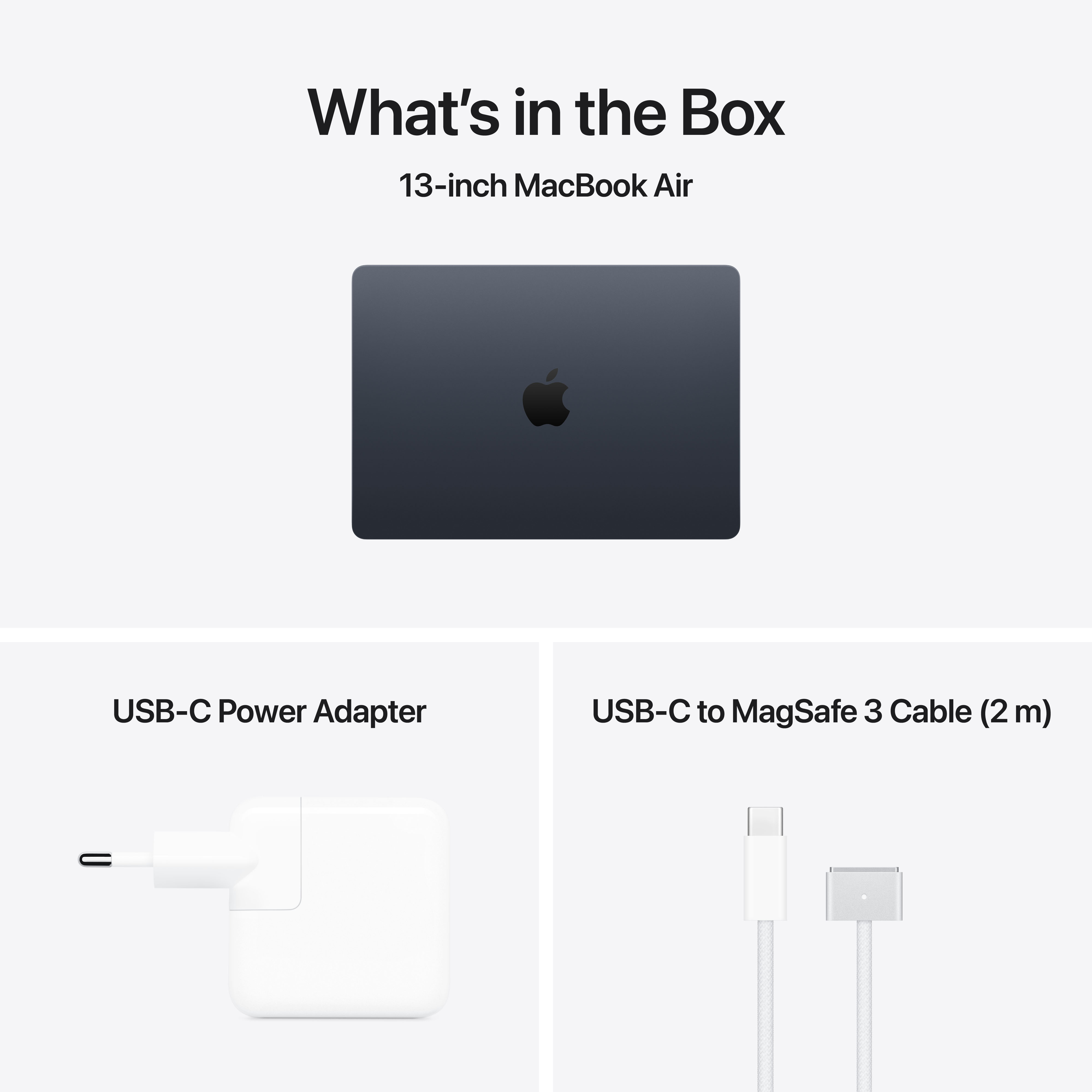 Apple Macbook Air, 13.6", M5 10-core, 16GB, 1TB, 10-core GPU, Midnight