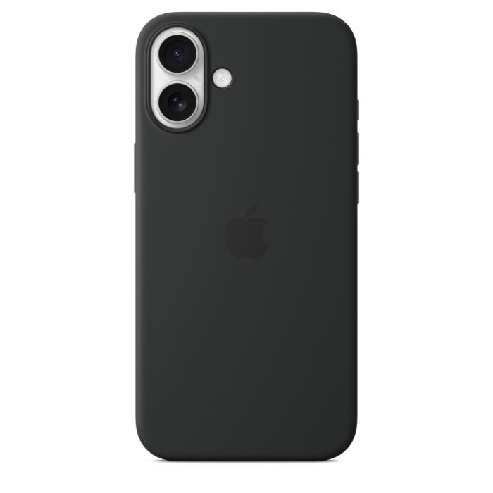Apple iPhone 16 Plus Silicone Case with MagSafe, Black