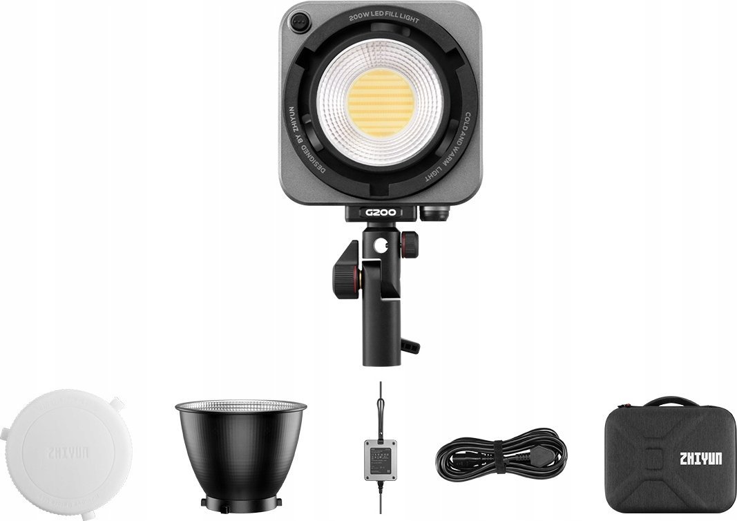Фотографско светло ZHIYUN MOLUS G200, 200W COB LED, Bluetooth контрола