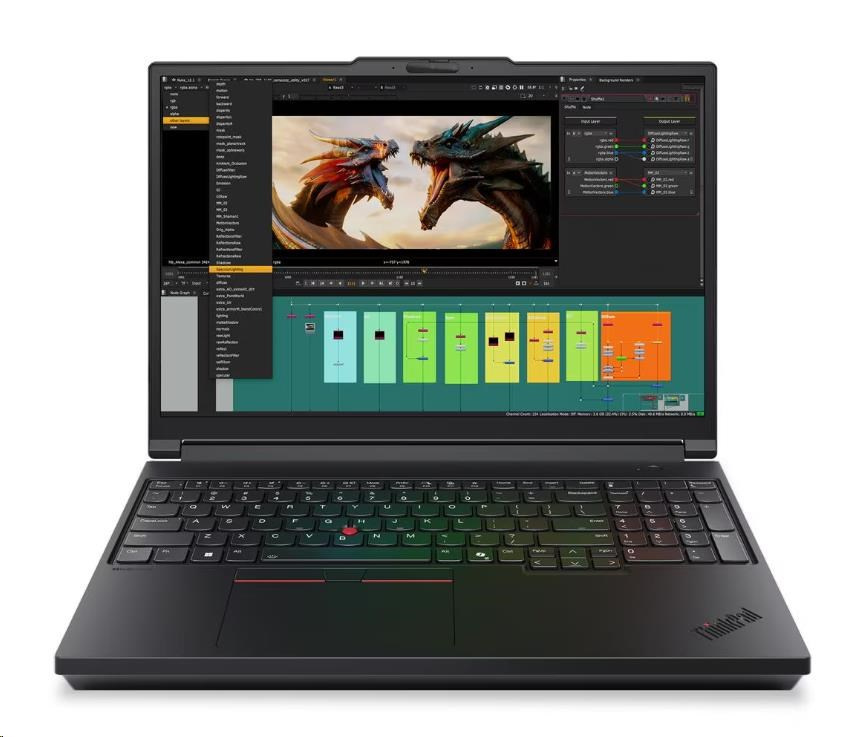 Laptop Lenovo ThinkPad P16 Gen 3, 16", Intel Core Ultra 9-275HX, 64GB RAM, 1TB SSD, NVIDIA GeForce RTX Pro 3000, i zi