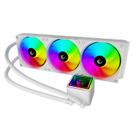 Ftohës CPU me LSI Rampage ARGB 360mm – i Bardhë, për Intel & AMD (LGA1700/AM5)