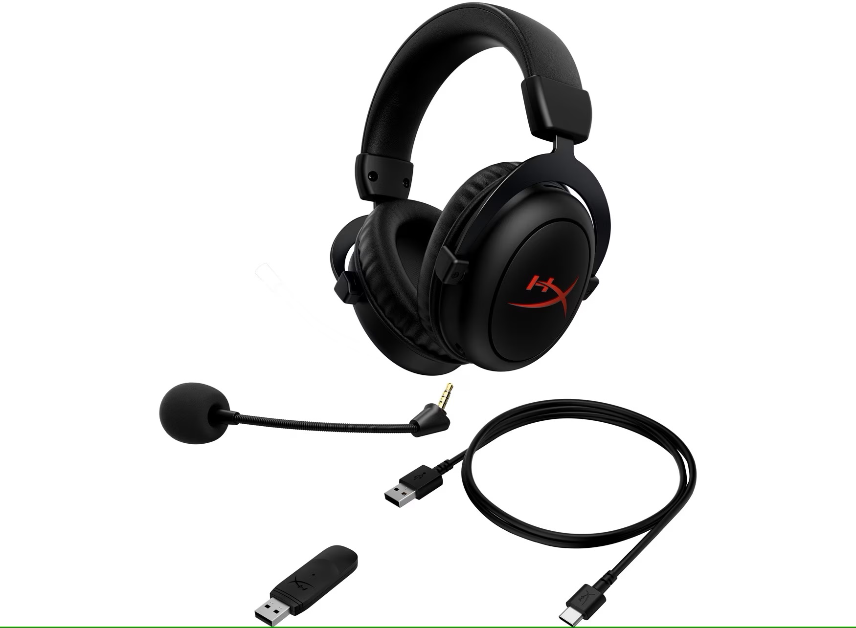 Kufje HyperX Cloud II Core, të zeza