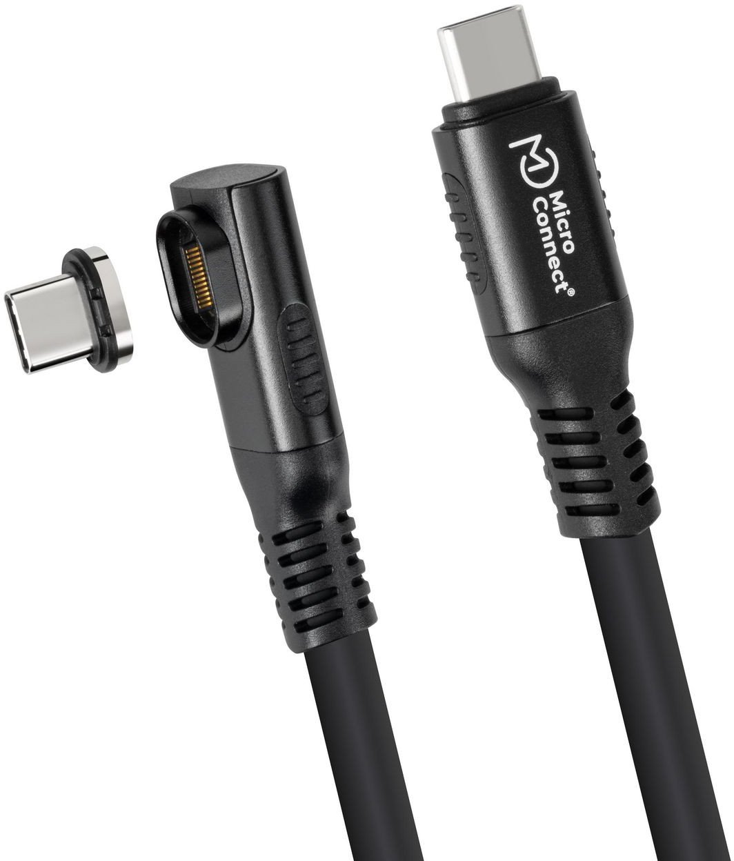 Kabllo USB C Microconnect MC-LS-USB4CC2.0-a, 20Gbps, 240W Power Delivery, e zezë
