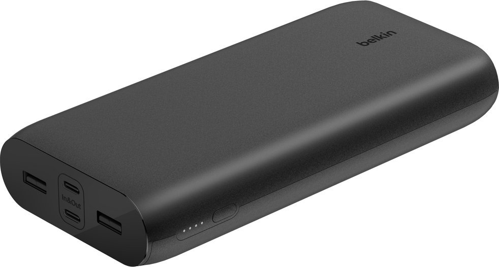 Karikues portativ Belkin BoostCharge, 32W, USB C dhe USB, i zi