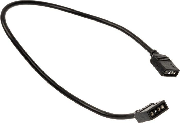 Kontrollues ventilatorësh Lamptron CP436 ARGB, 4 kanale, kontroll manual, i zi