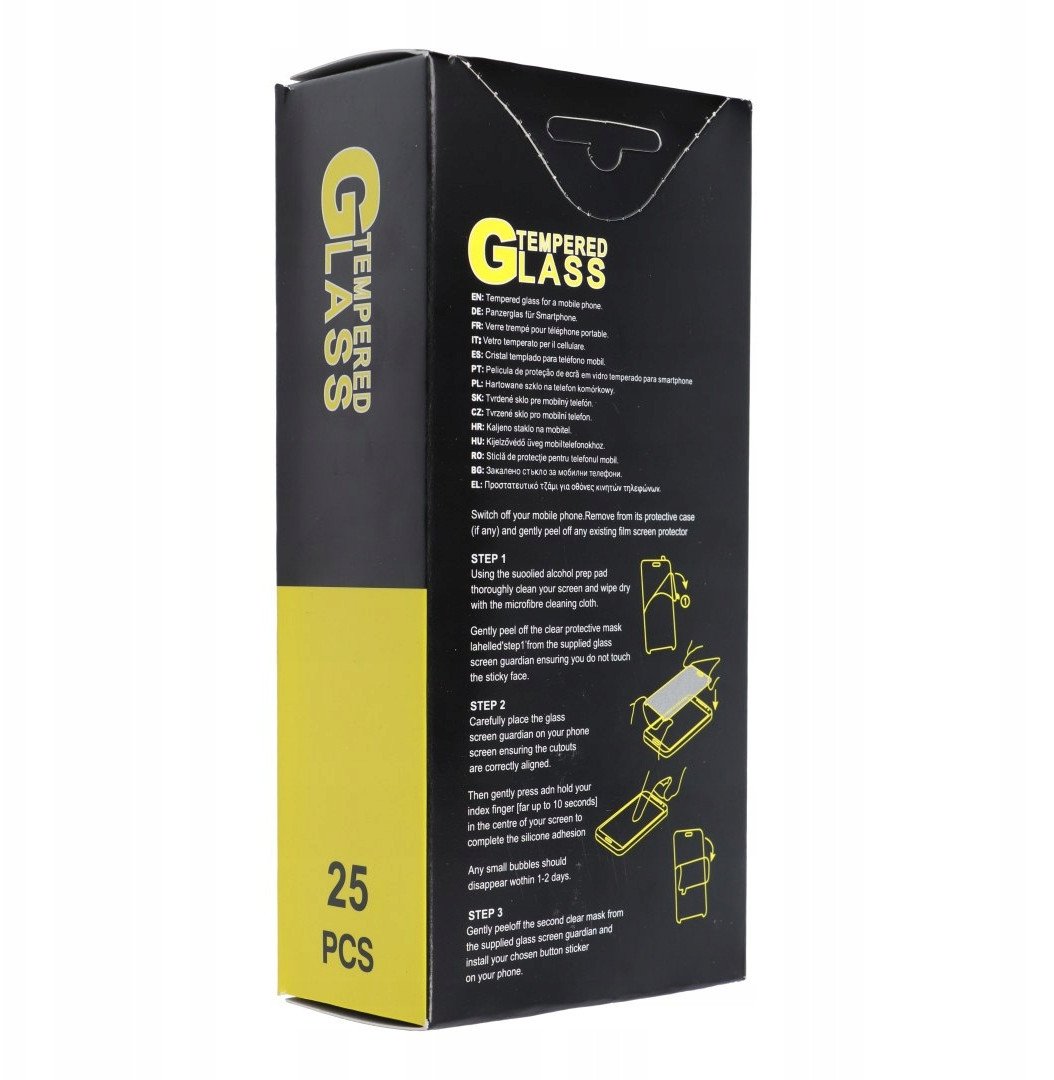 Set xham mbrojtës Tempered Glass për Xiaomi Redmi Note 13 Pro Plus 5G, 25 copë, transparnet