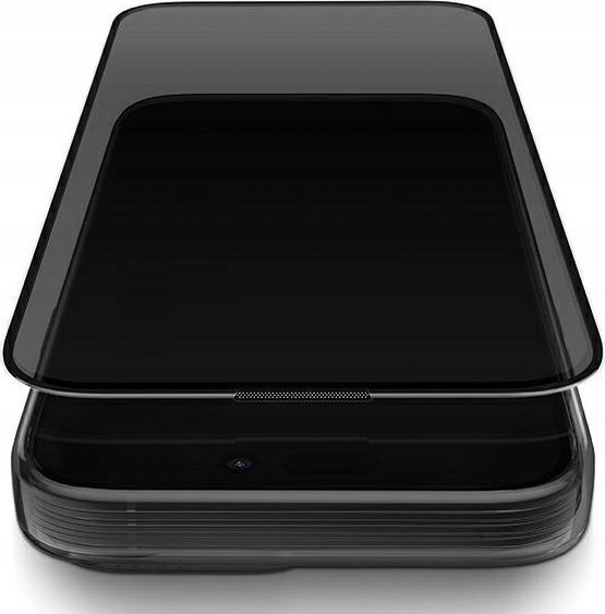 Xham mbrojtës Uniq Optix Privacy për iPhone 15 6.1" 14 Pro 6.1", xham i temperuar, filtër privatësie, transparent