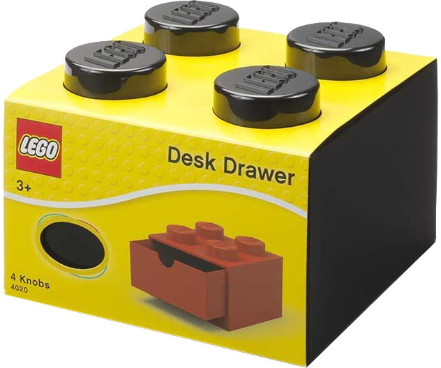 Kuti tavoline LEGO, me sirtar, e zezë