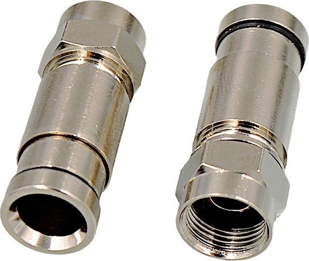Компресионен конектор F RGTec RG6, дијаметар 4.8 mm, метален