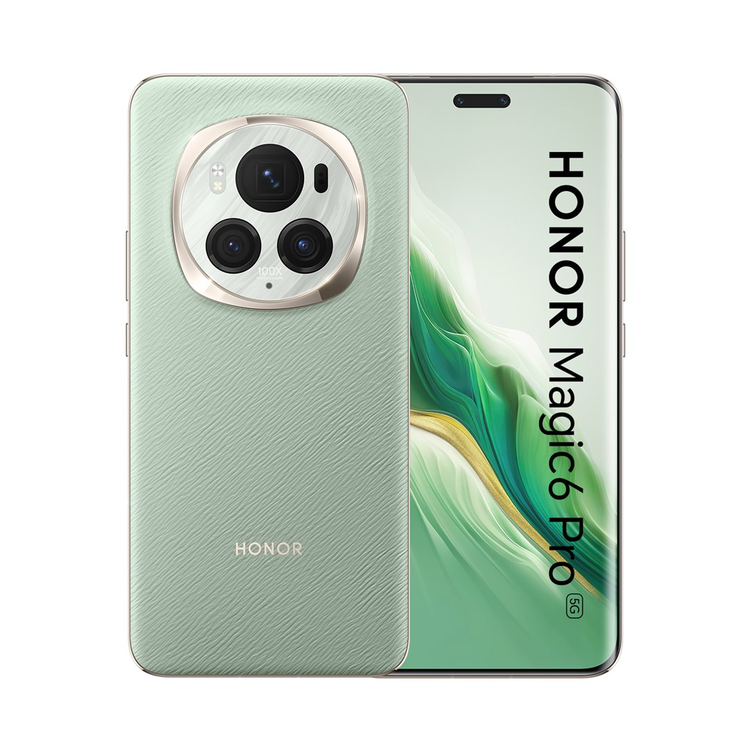 Celular Honor Magic 6 Pro, 6.8", 12GB RAM, 512GB, 5G, i gjelbër