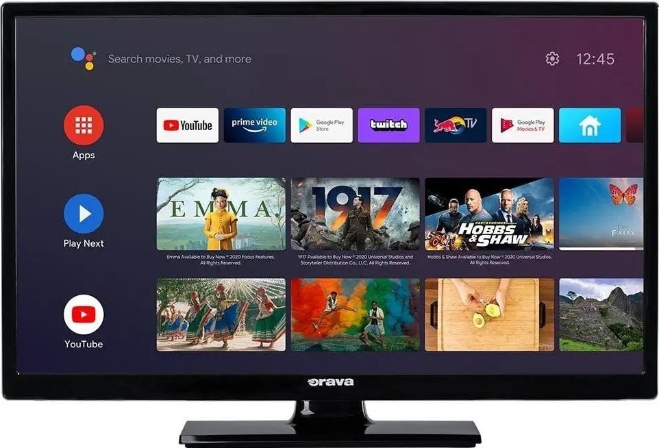 Televizor Orava LT-ANDR24 1224, 24", HD Ready, Smart, i zi