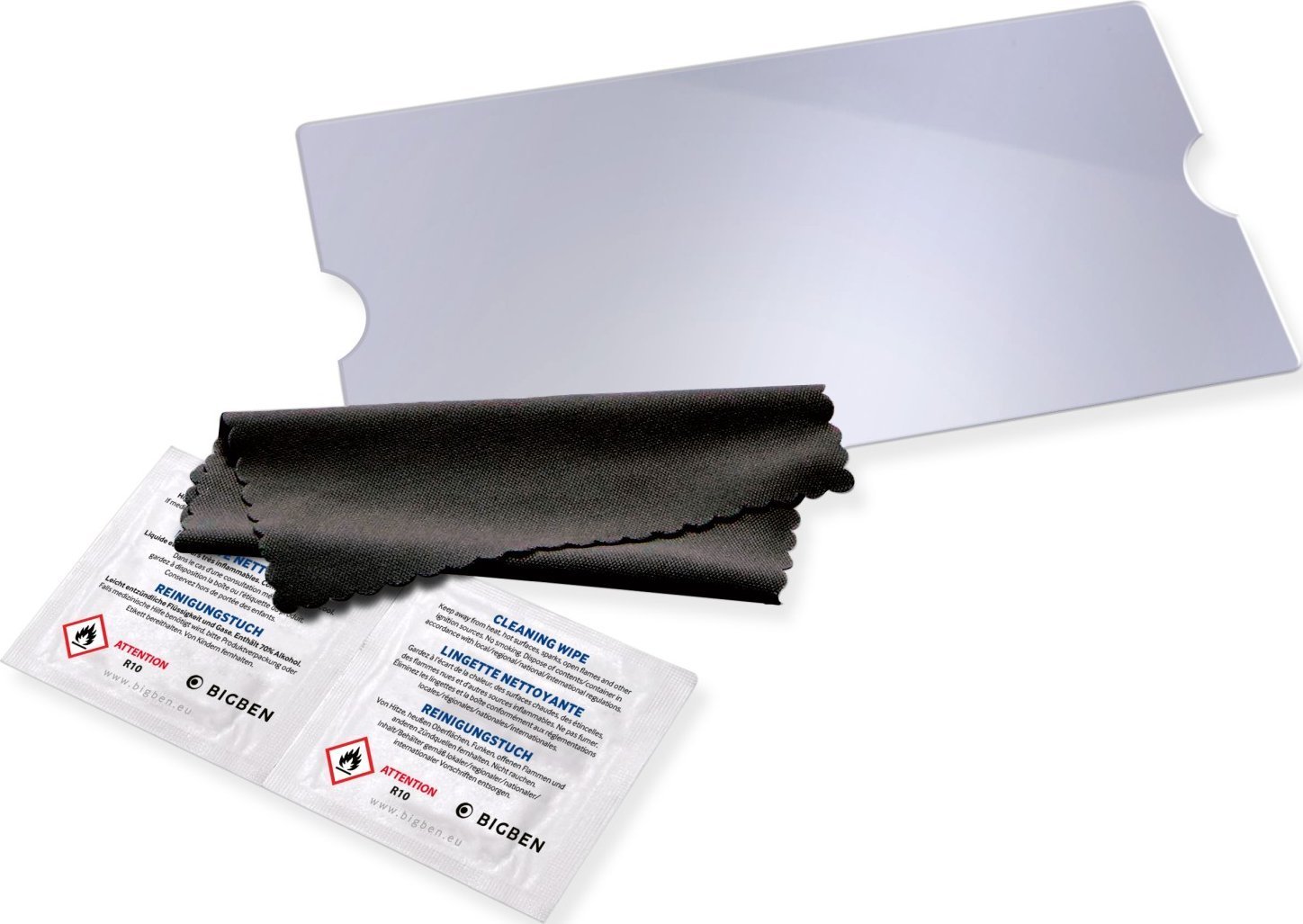 Mbrojtëse ekrani Nacon Tempered Glass për PlayStation Portal, 9H, transparente